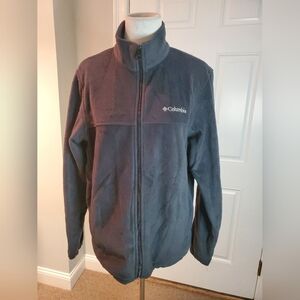 Columbia Men's Dark Gray Fleece Performance Jacket
